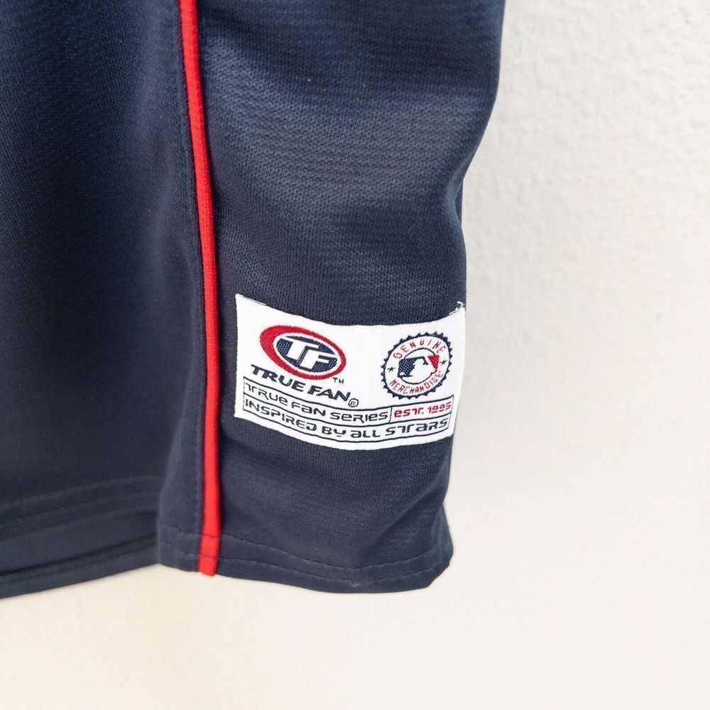 True Fans Stitched Cleveland Indians Jersey Mens Large - Picture 6 of 7